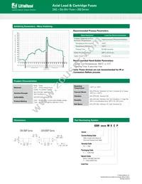 0209.800MXEP Datasheet Page 3