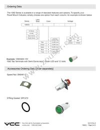 1092QA3-125VAC Datasheet Page 2