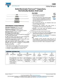 150D106X5100S2BE3 Datasheet Cover