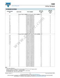 150D106X5100S2BE3 Datasheet Page 3