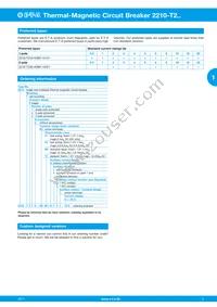 2210-T230-K0M1-H131-32A Datasheet Page 3