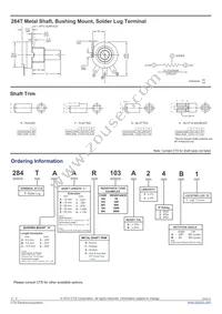 284TBCF504A26A1 Datasheet Page 2