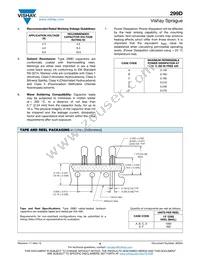 299D226X9050FB1E3 Datasheet Page 6