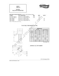 2N3811A Datasheet Page 2