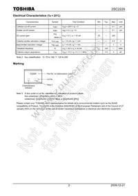 2SC2229-Y Datasheet Page 2