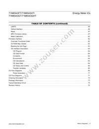 71M6543HT-IGTR/F Datasheet Page 4