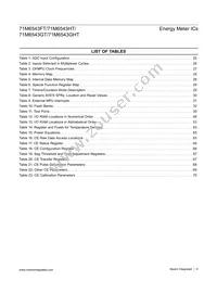 71M6543HT-IGTR/F Datasheet Page 6