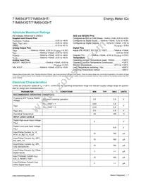 71M6543HT-IGTR/F Datasheet Page 7