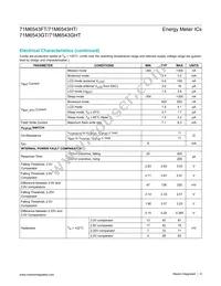 71M6543HT-IGTR/F Datasheet Page 9