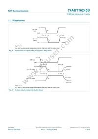 74ABT16245BDGG Datasheet Page 9