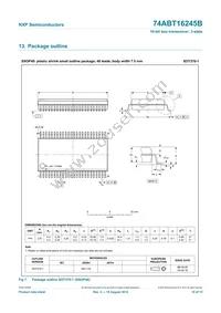 74ABT16245BDGG Datasheet Page 11