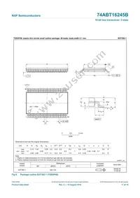 74ABT16245BDGG Datasheet Page 12