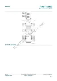 74ABT16245BDGG-Q1J Datasheet Page 3