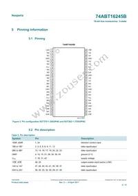 74ABT16245BDGG-Q1J Datasheet Page 4