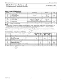 74ALVT162241DGG:11 Datasheet Page 4