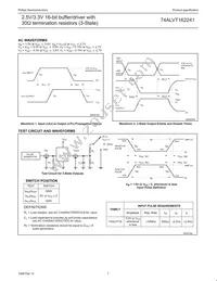 74ALVT162241DGG:11 Datasheet Page 7