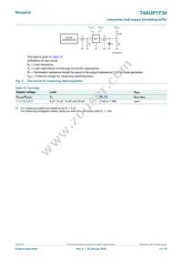 74AUP1T34GF Datasheet Page 13