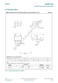 74AUP1T34GF Datasheet Page 14