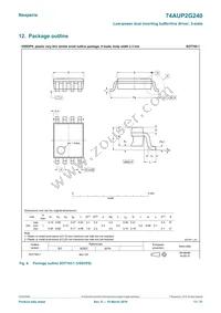 74AUP2G240GD Datasheet Page 13