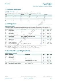 74AUP2G241GD Datasheet Page 4