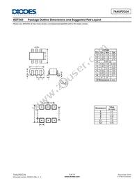 74AUP2G34FZ4-7 Datasheet Page 9