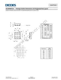 74AUP2G34FZ4-7 Datasheet Page 10