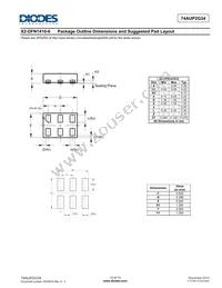 74AUP2G34FZ4-7 Datasheet Page 12