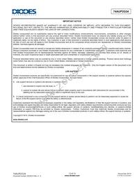 74AUP2G34FZ4-7 Datasheet Page 13