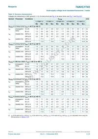 74AVC1T45GN Datasheet Page 9