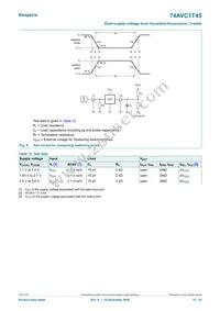 74AVC1T45GN Datasheet Page 12