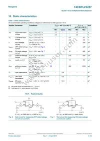 74CBTLV3257D Datasheet Page 6