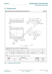 74HC244BQ-Q100 Datasheet Page 10