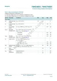 74HC4051D/AUJ Datasheet Page 12