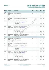 74HC4051D/AUJ Datasheet Page 13