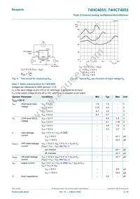 74HC4053D/AUJ Datasheet Page 8