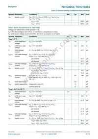 74HC4053D/AUJ Datasheet Page 10