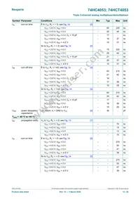 74HC4053D/AUJ Datasheet Page 12