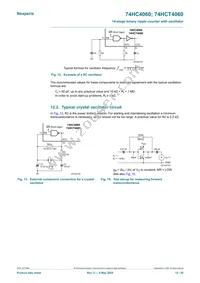 74HC4060D/AUJ Datasheet Page 12