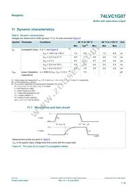 74LVC1G07GN Datasheet Page 7