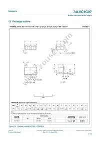 74LVC1G07GN Datasheet Page 9