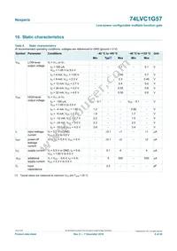 74LVC1G57GN Datasheet Page 6