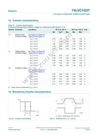 74LVC1G57GN Datasheet Page 9