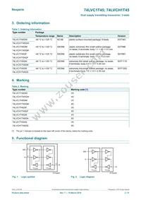 74LVC1T45GN Datasheet Page 2
