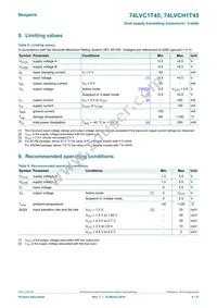 74LVC1T45GN Datasheet Page 4