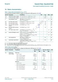 74LVC1T45GN Datasheet Page 5