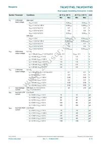 74LVC1T45GN Datasheet Page 6