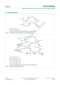 74LVC2245ADB Datasheet Page 7