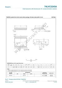 74LVC2245ADB Datasheet Page 11