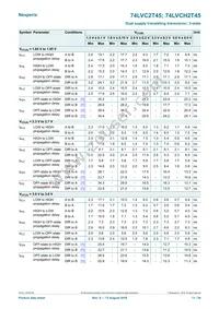 74LVC2T45GD Datasheet Page 11