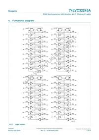 74LVC32245AEC Datasheet Page 3